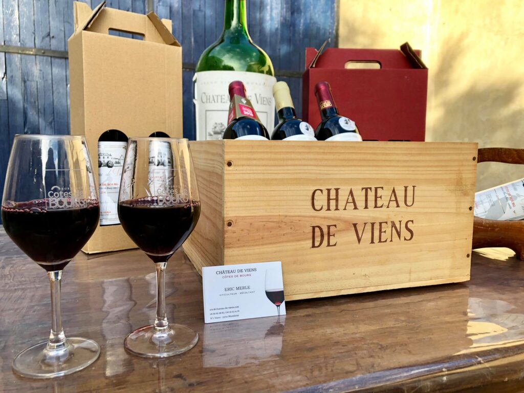 Présentation des vins du Château de Viens et dégustation