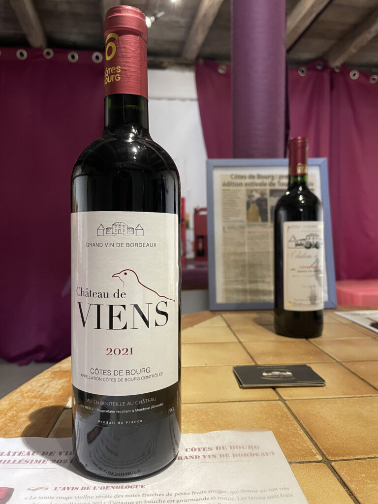 Vins Châteaux de Viens 2021 - Côtes de Bourg